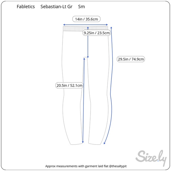 Fabletics Sebastian Mid-Rise Crop, Sz Sm - Picture 10 of 11
